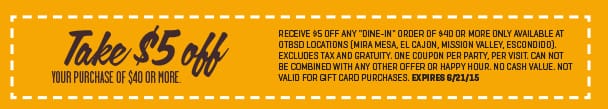 Father's Day Coupon 2015